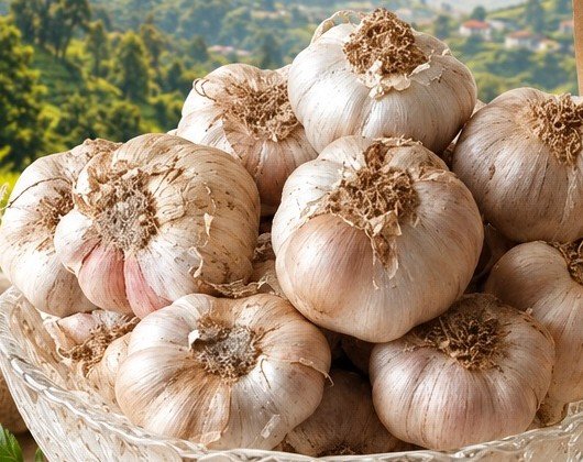 Kodaikanal Hill Garlic bulbs